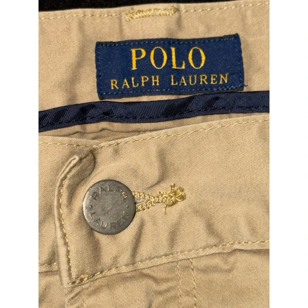 Polo Ralph Lauren Jeans Khaki Straight Medium Wash Mens 38x30